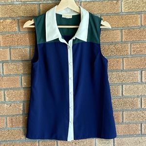 ModCloth Collard Tank Top Blouse